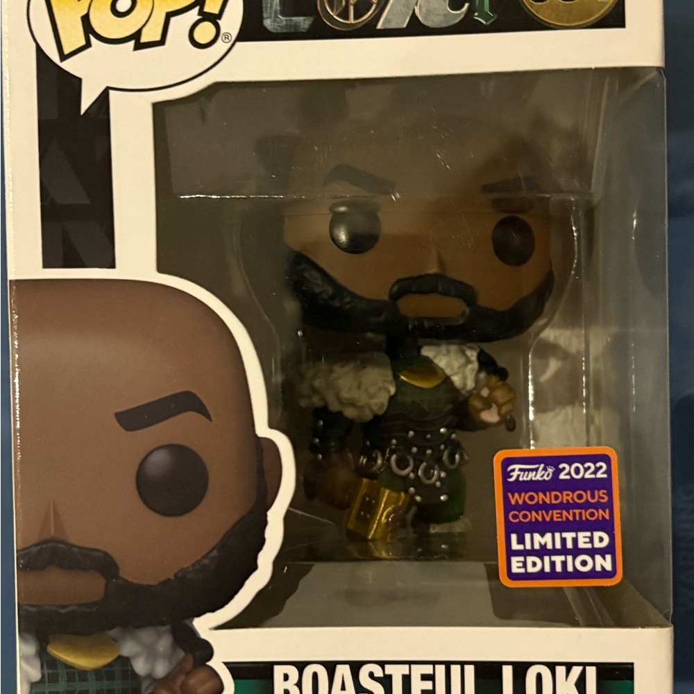 Funko Pop! Loki Figure with Black and Gold Accents